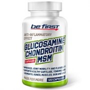 Заказать Be First Glucosamine + Chondroitin + MSM 120 капс
