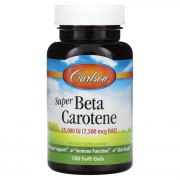 Заказать Carlson Labs Super Beta Carotene 25000 IU 100 жел капс